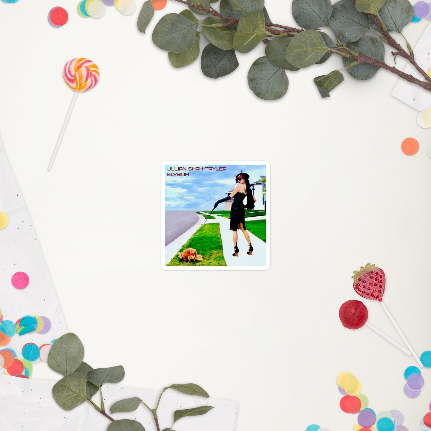 Bubble-free stickers