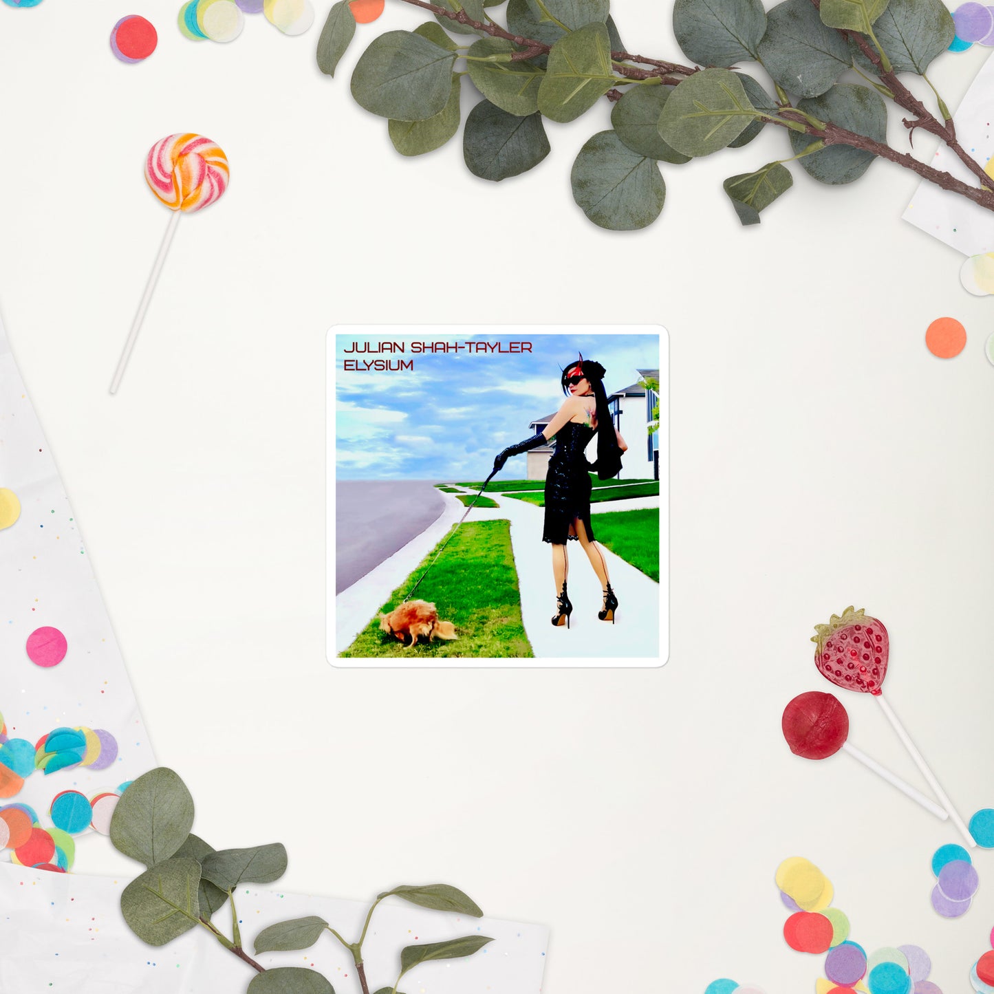 Bubble-free stickers