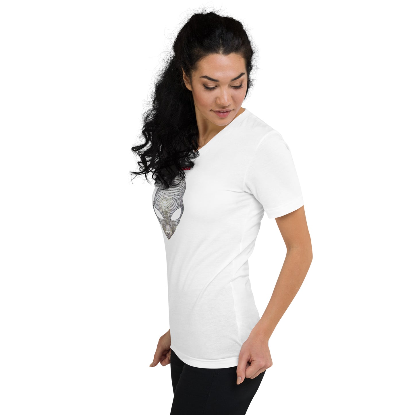 "Evolution" Unisex Short Sleeve V-Neck T-Shirt