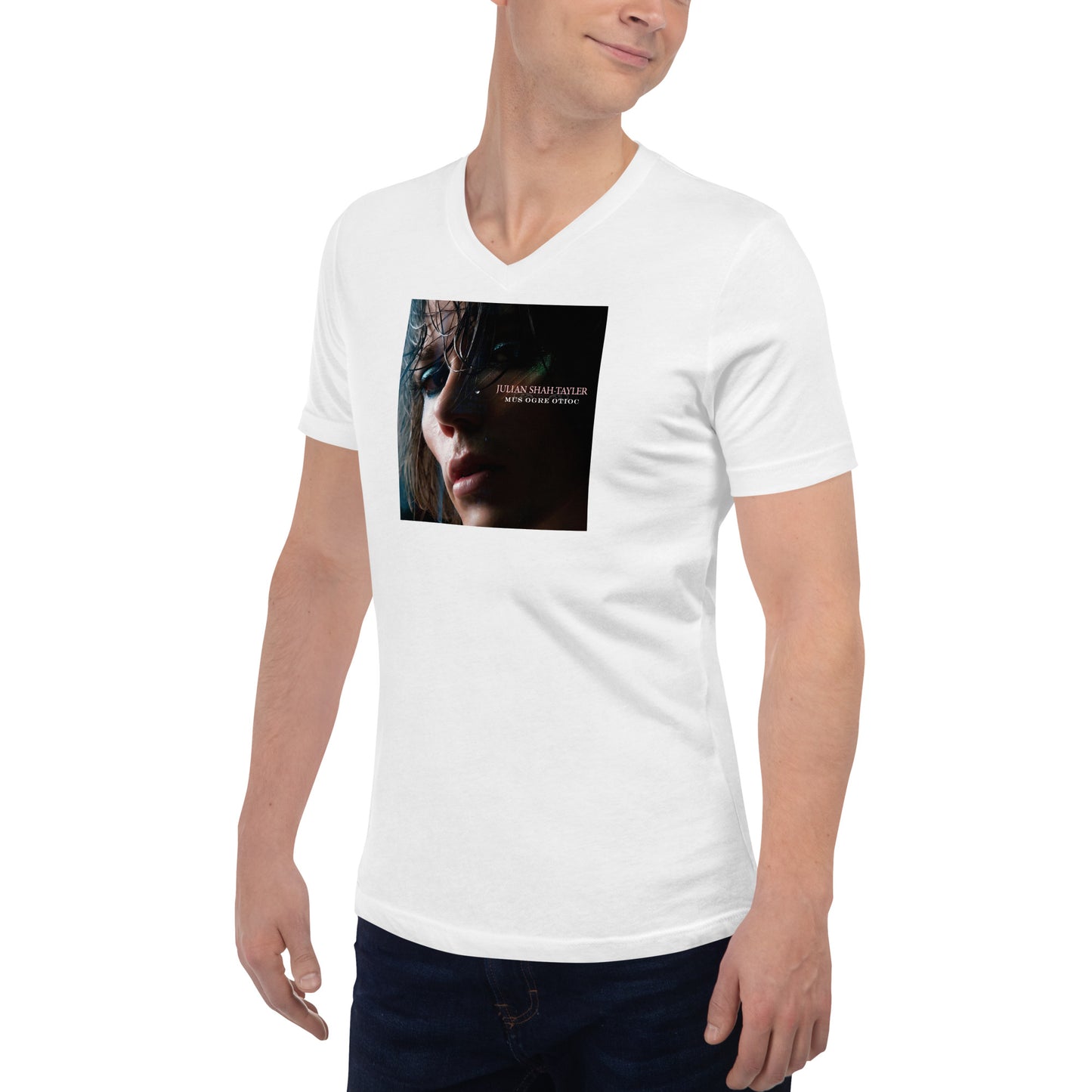 Unisex Short Sleeve V-Neck T-Shirt